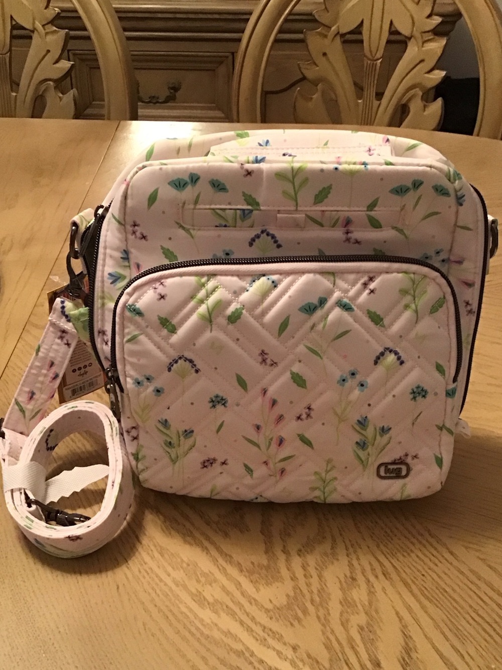 lug Quilted Floral Crossbody Bag - New with Tags